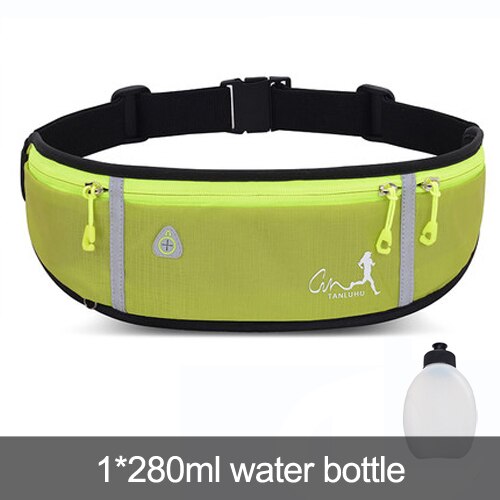 Professional Outdoor Running Bag Phone anti-theft Pack Running Belt waist Bags Waterproof Belt Men Women Gym With Water Bottle