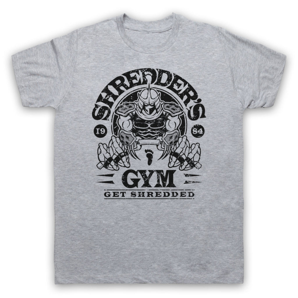 Teenage Ninja Turt SHREDDER'S GYM Anime Print Graphic T-shir