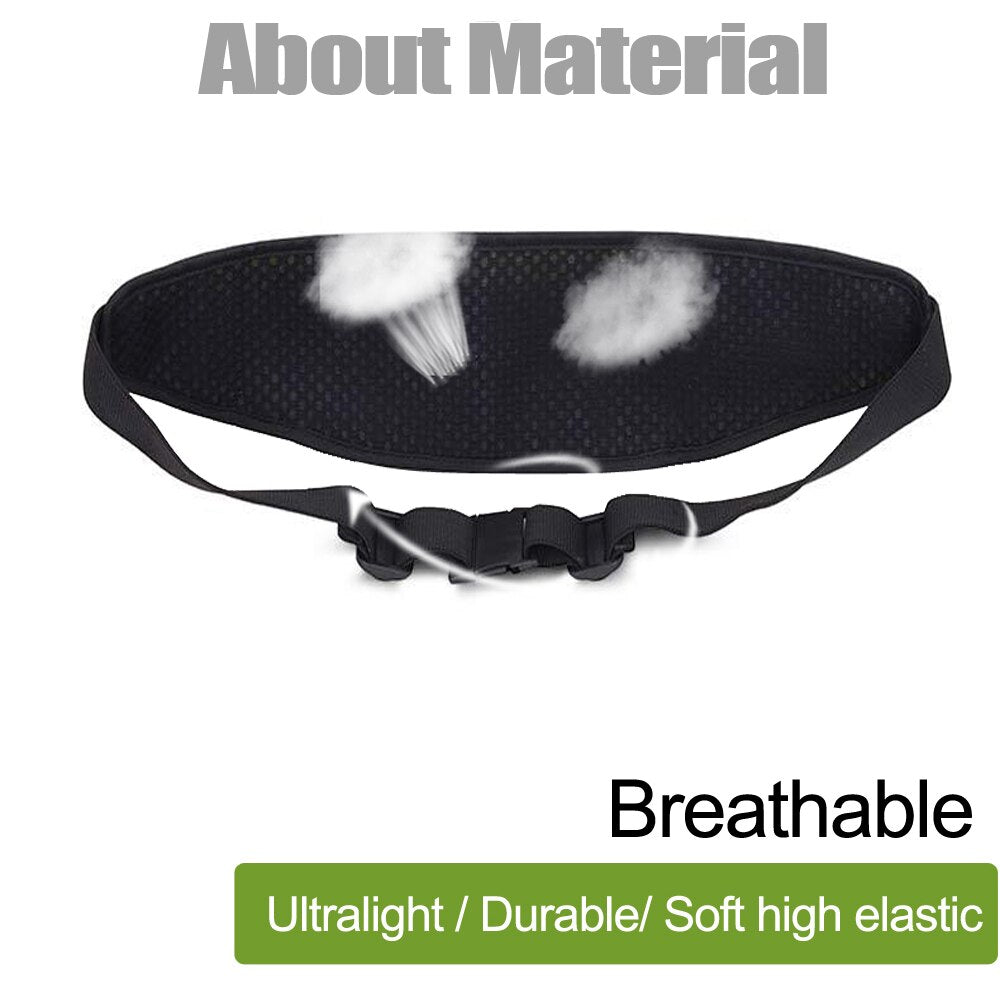 Professional Outdoor Running Bag Phone anti-theft Pack Running Belt waist Bags Waterproof Belt Men Women Gym With Water Bottle