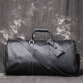 European and American retro men's genuine leather handbag travel bag women's crazy horse leather crossbody large luggage bag cowhide gym bag